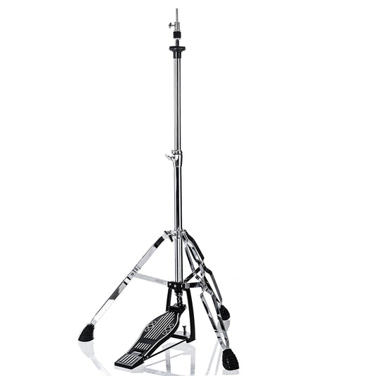 Vaisoeny Hi Hat Stand, 1" Pipe Diameter Stainless Steel High Hat Stand, adjustable height  23.6" to 39.3" (V-CC-ST09)