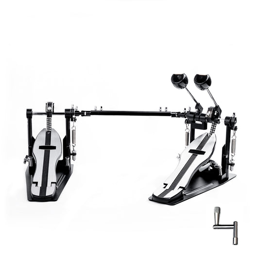Vaisoeny Double Bass Drum Pedal, Double Chain Kick Drum Pedal (V-SC-SZ11)