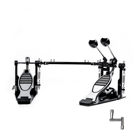 Vaisoeny Double Bass Drum Pedal, Double Chain Kick Drum Pedal (V-SC-HT12)