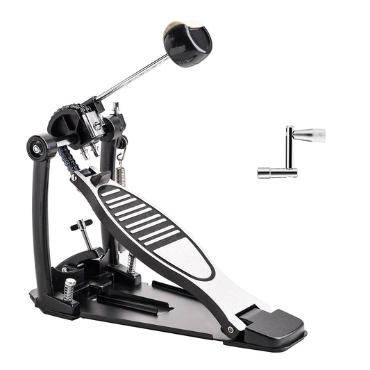 Vaisoeny  Bass Drum Pedal, Double Chain Kick Drum Pedal for Drums(V-DC-HT12)
