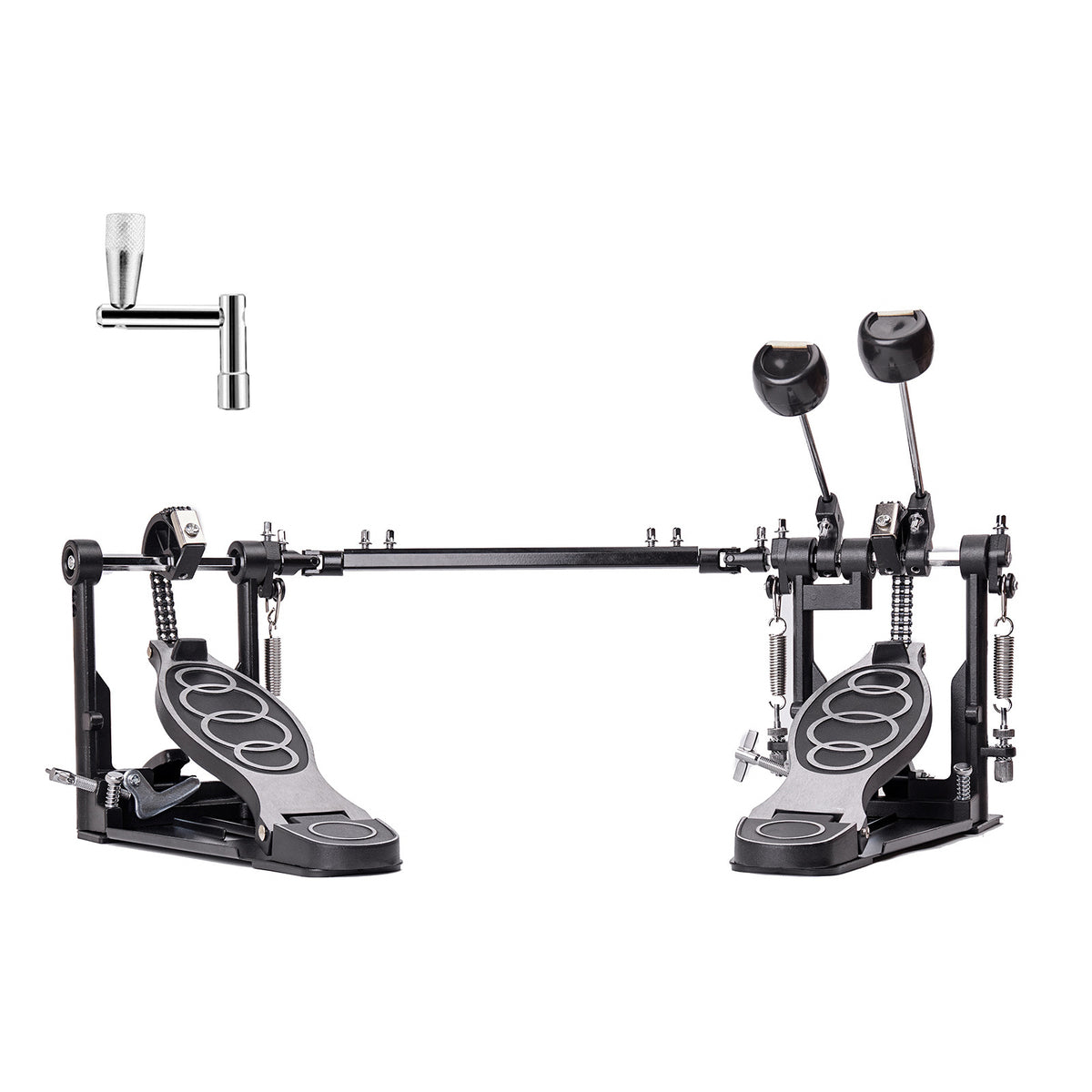 Vaisoeny Doppelpedal für Bassdrum, Doppelkette (V-SC-YQ09)