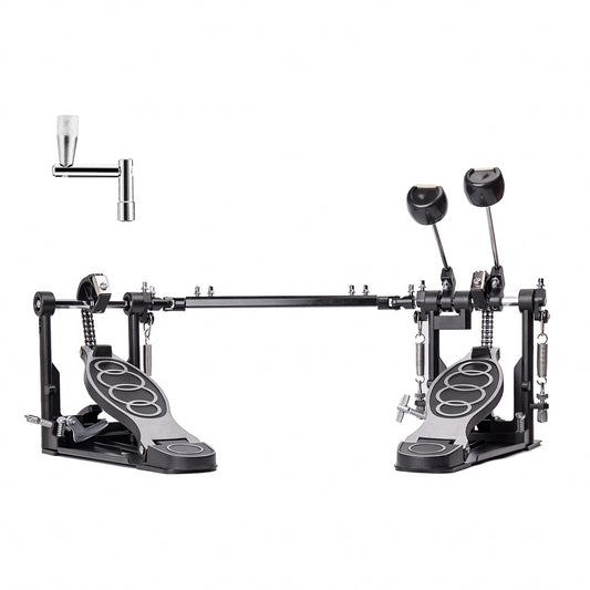Vaisoeny Double Bass Drum Pedal, Double Chain Kick Drum Pedal (V-SC-YQ09)