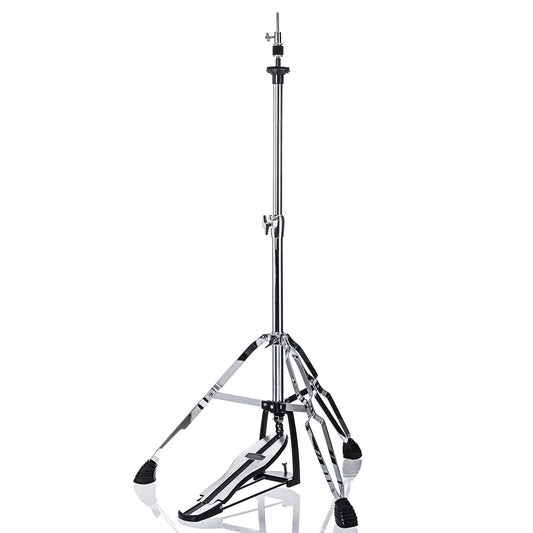 Vaisoeny Hi Hat Stand, 1" Pipe Diameter Stainless Steel High Hat Stand, adjustable height  23.6" to 39.3" (V-CC-SZ08)