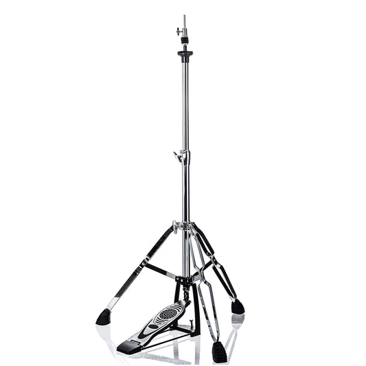 Vaisoeny Hi Hat Stand, 1" Pipe Diameter Stainless Steel High Hat Stand, adjustable height  23.6" to 39.3" (V-CC-VZ10)