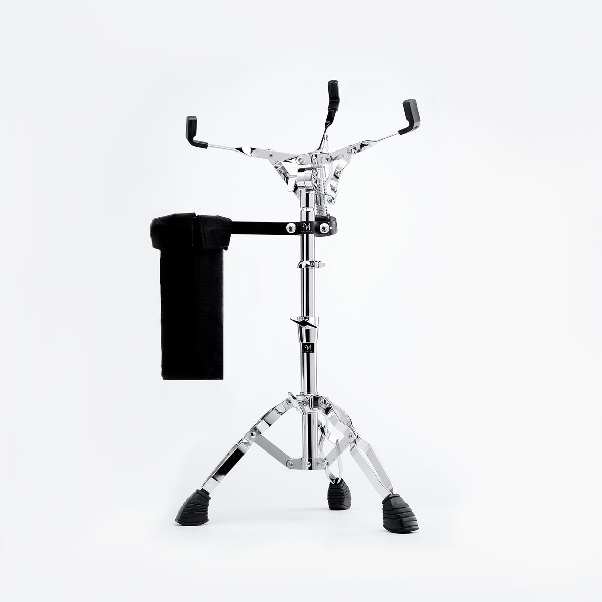 Vaisoeny Snare Drum Stand, 1" Pipe Diameter Stainless Steel Snare Stand with Drum Stick Holder, Adjustable Height  17.7"-25.5" (V-JGJ-N002)
