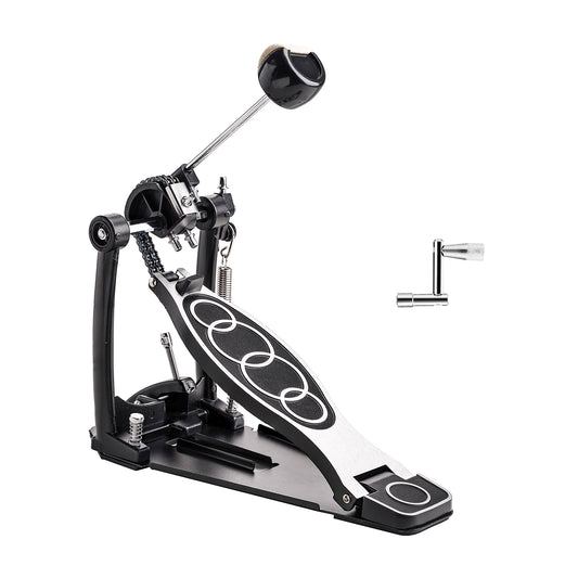 Vaisoeny Bass Drum Pedal, Double Chain Kick Drum Pedal for Drums(V-DC-YQ09)